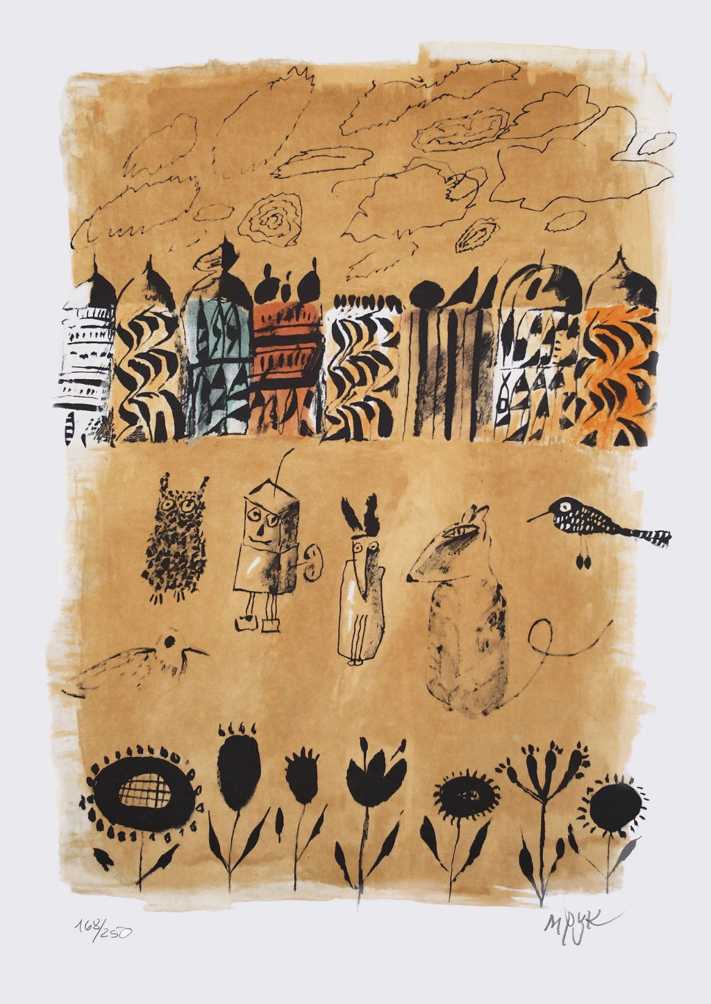 'Vännerna', 2024, ett konstverk av Madeleine Pyk