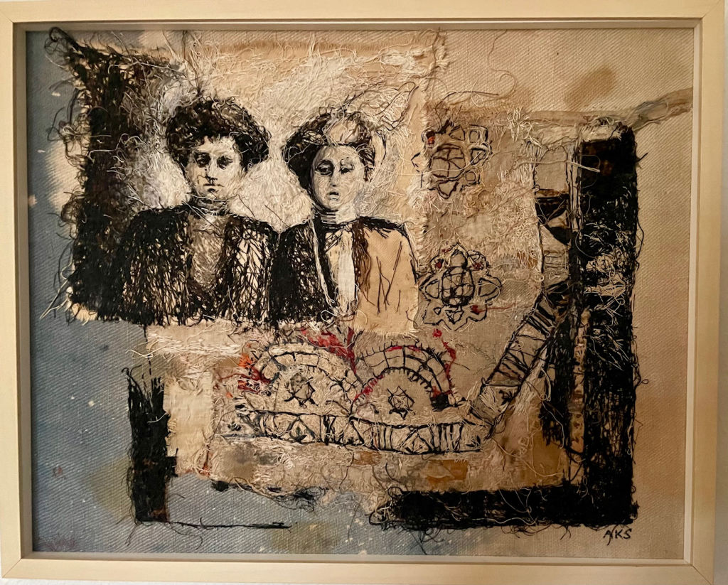 'Systerskap', 2023, ett konstverk av AnnaKarin Svensson