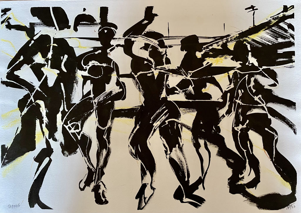 'Motiv från Uppsala 2', 2022, ett konstverk av Norbert Faber