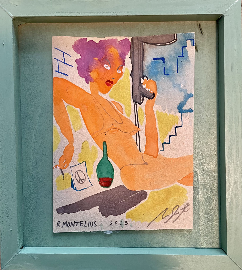 'Kravlöst', 2023, ett konstverk av Robin Montelius