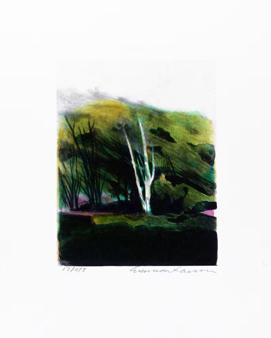 'Österlensvit 2', ett konstverk av Gunnar Larsson