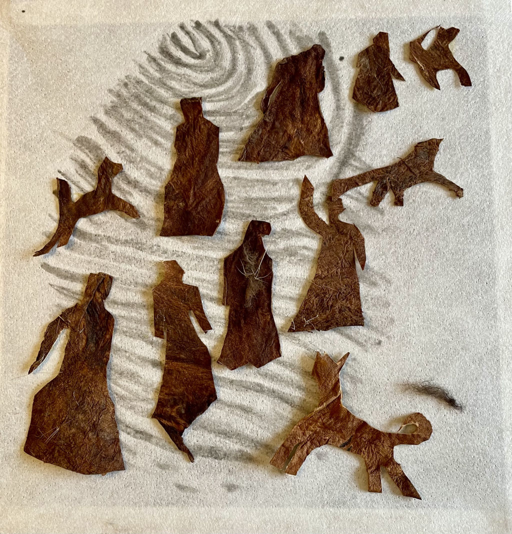 'Familjen', 2025, ett konstverk av Sanne Sihm