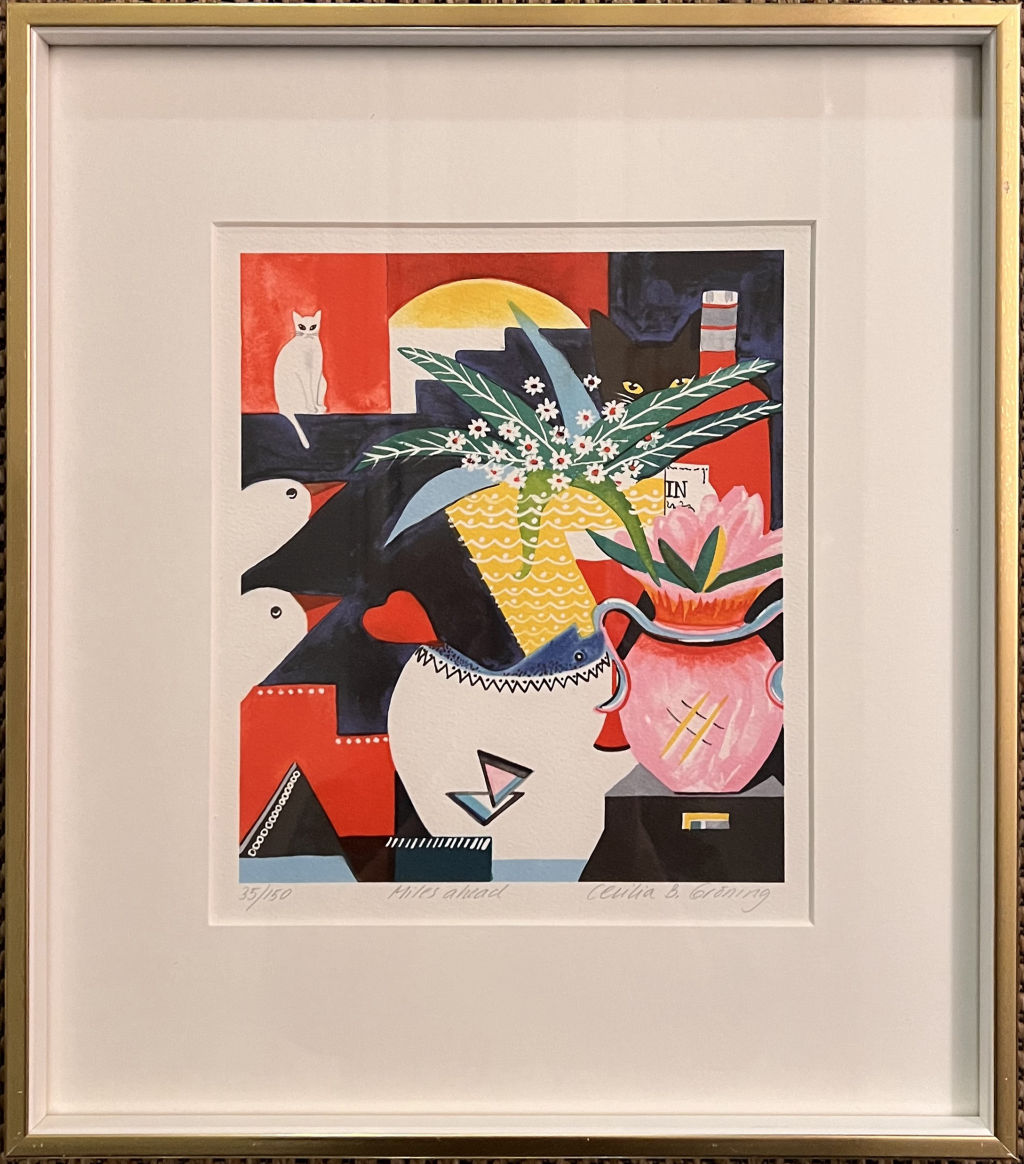 '6. Miles ahead ', ett konstverk av Cecilia Gröning