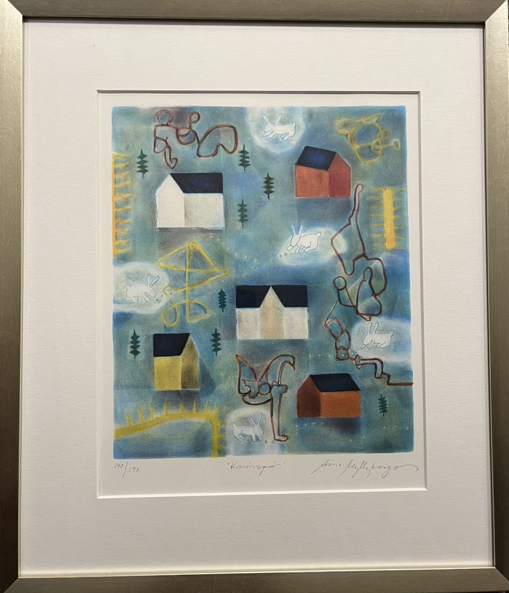 '13. Kaninspår', ett konstverk av AINO MYLLYKANGAS  