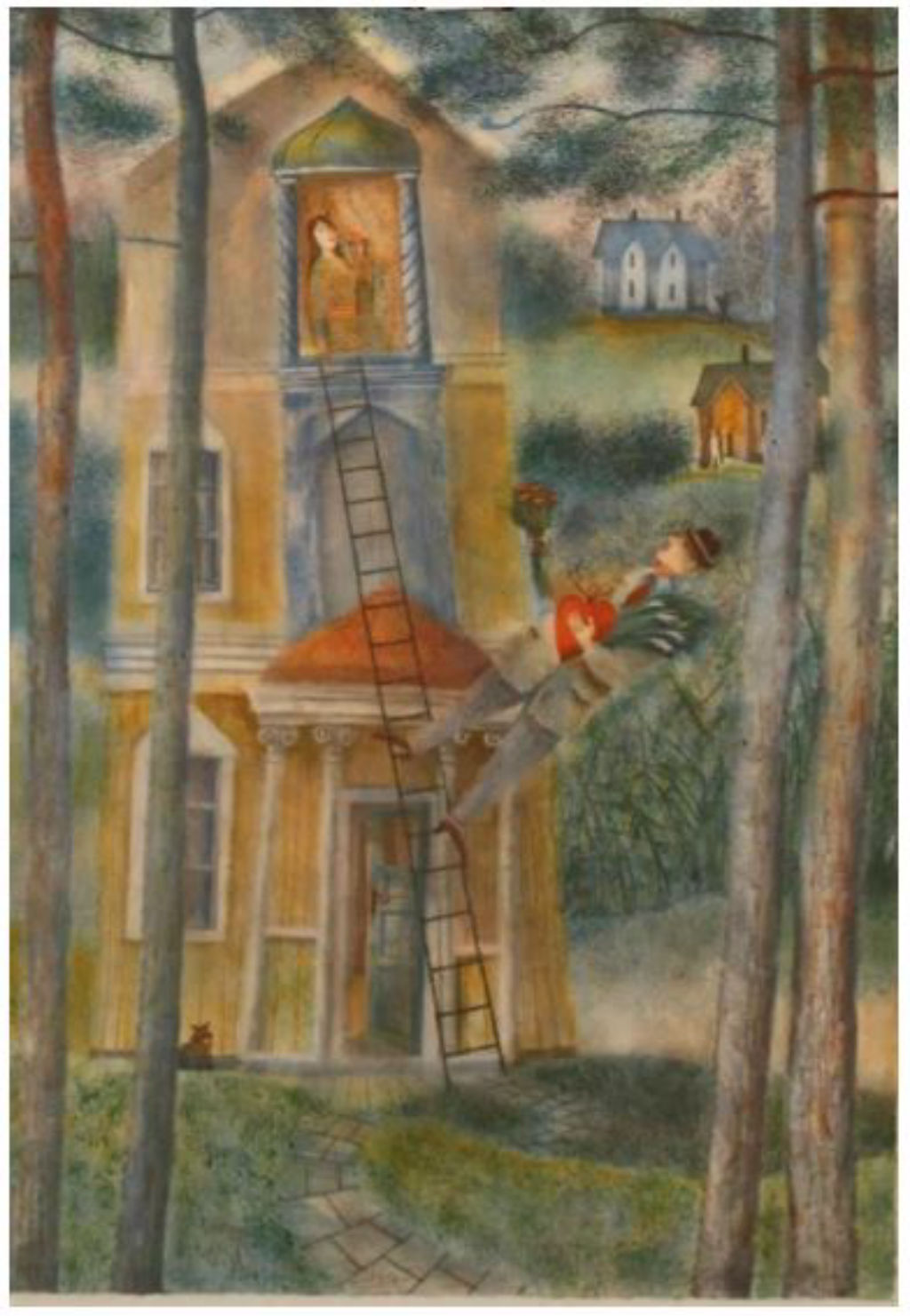 'Vägen uppför stegen', ett konstverk av Kjell Sundberg