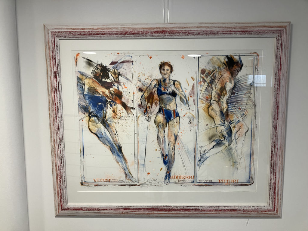 'Sport ', ett konstverk av Bo-Åke Adamsson