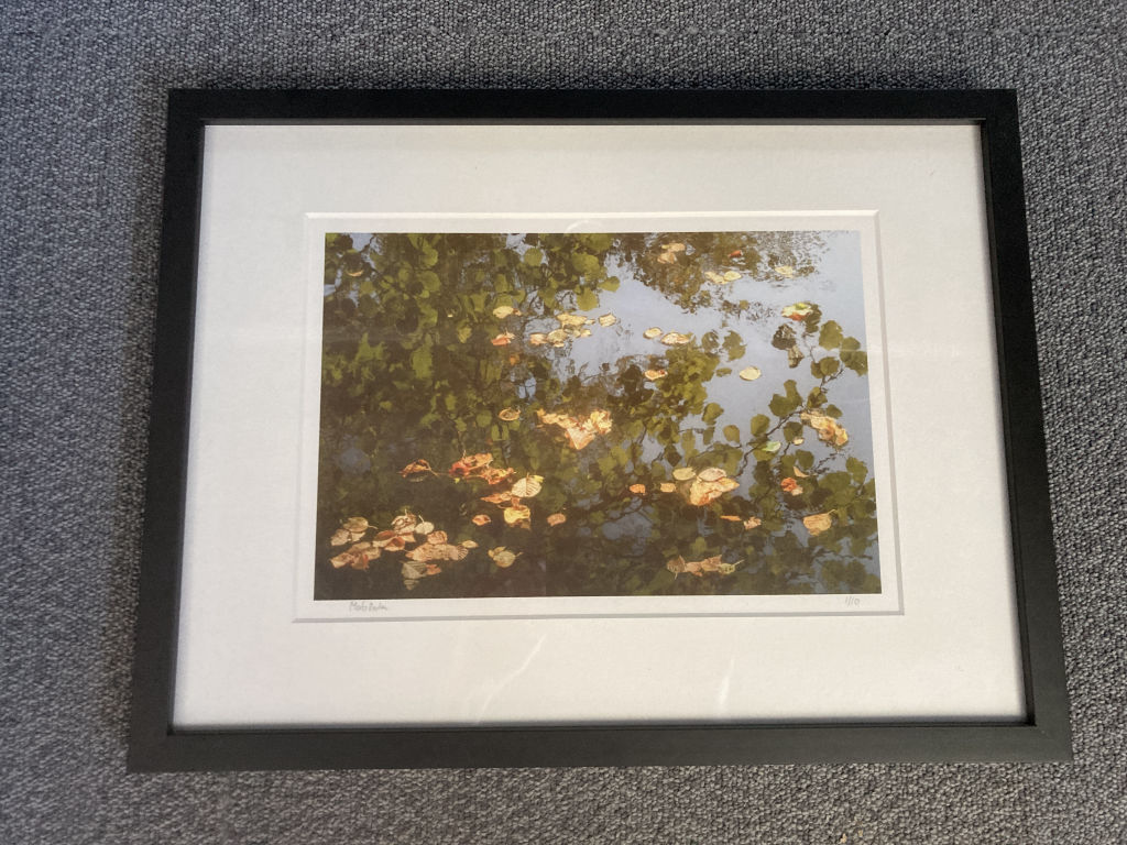 'September refelection', 2023, ett konstverk av Mats Reslow