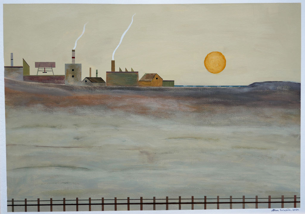'Fabriken (6)', ett konstverk av Johan Svensson