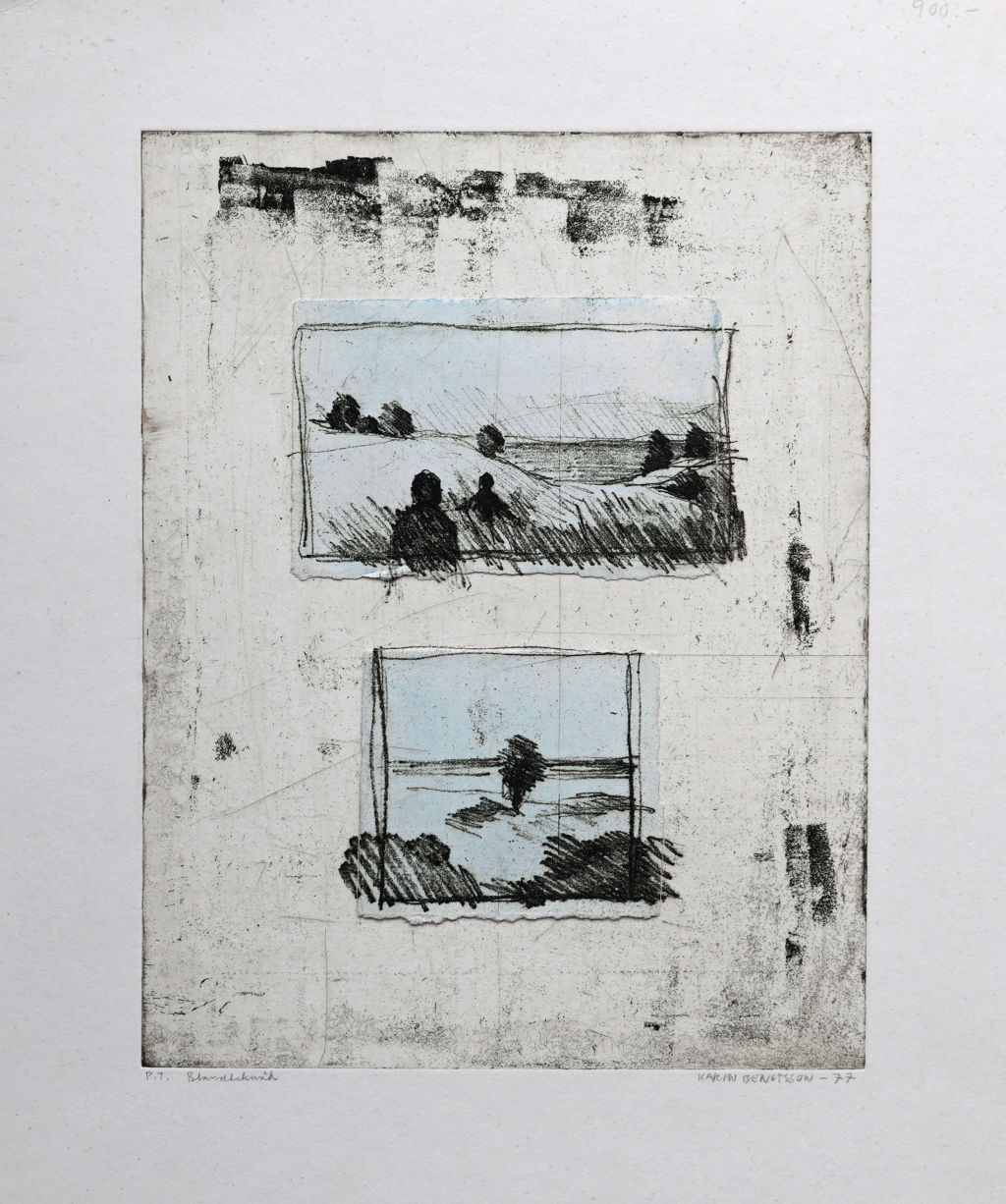 'Landskap (29)', ett konstverk av Karin Bengtsson