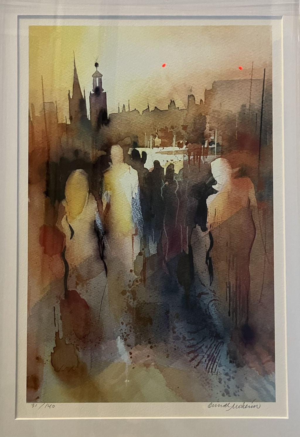 '10. Festernas fest', ett konstverk av Gunnel Moheim