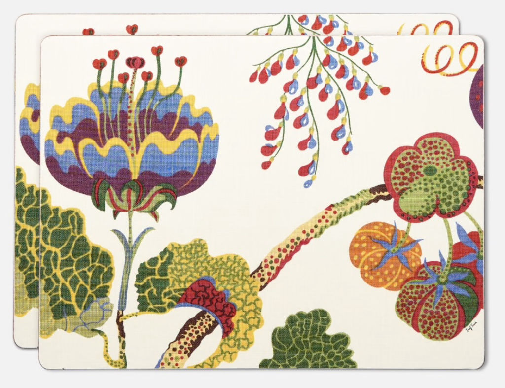 '17. Bordstabletter, 4 st', ett konstverk av Josef Frank